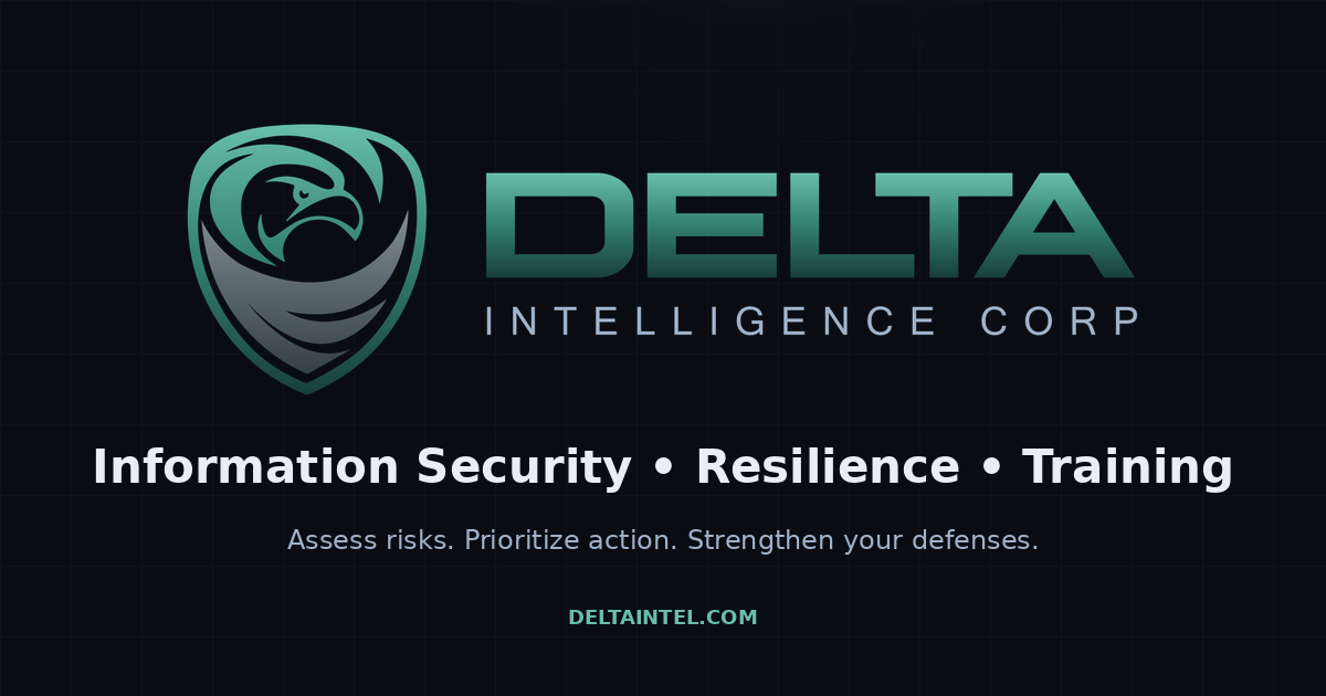 Cybersecurity Services in Delaware | Delta Intelligence